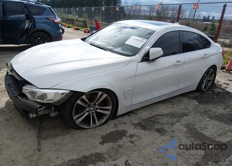 2017 BMW 430I Gran Coupe xDrive z USA, uszkodzony, nr VIN WBA4F9C52HG792504